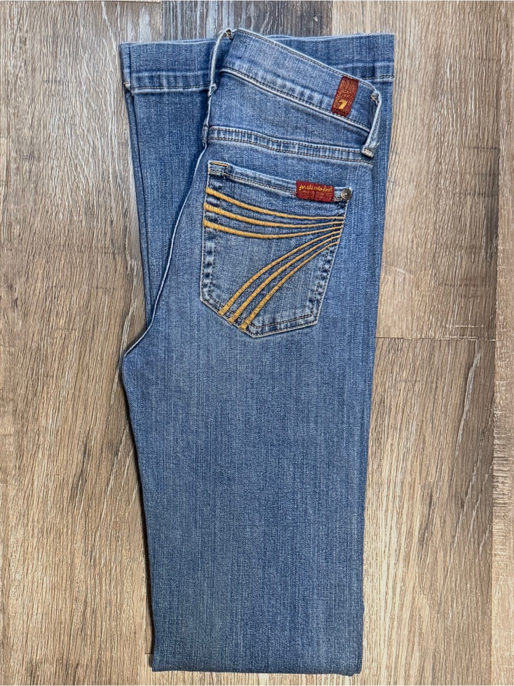 7 For All Mankind Dojo Jeans 7FAMK - Picture 3 of 7